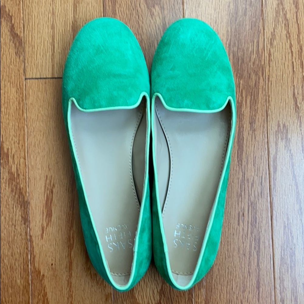 Saks Fifth Avenue Smoking Loafer